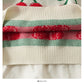 Cute cherry long sleeve sweater  1484
