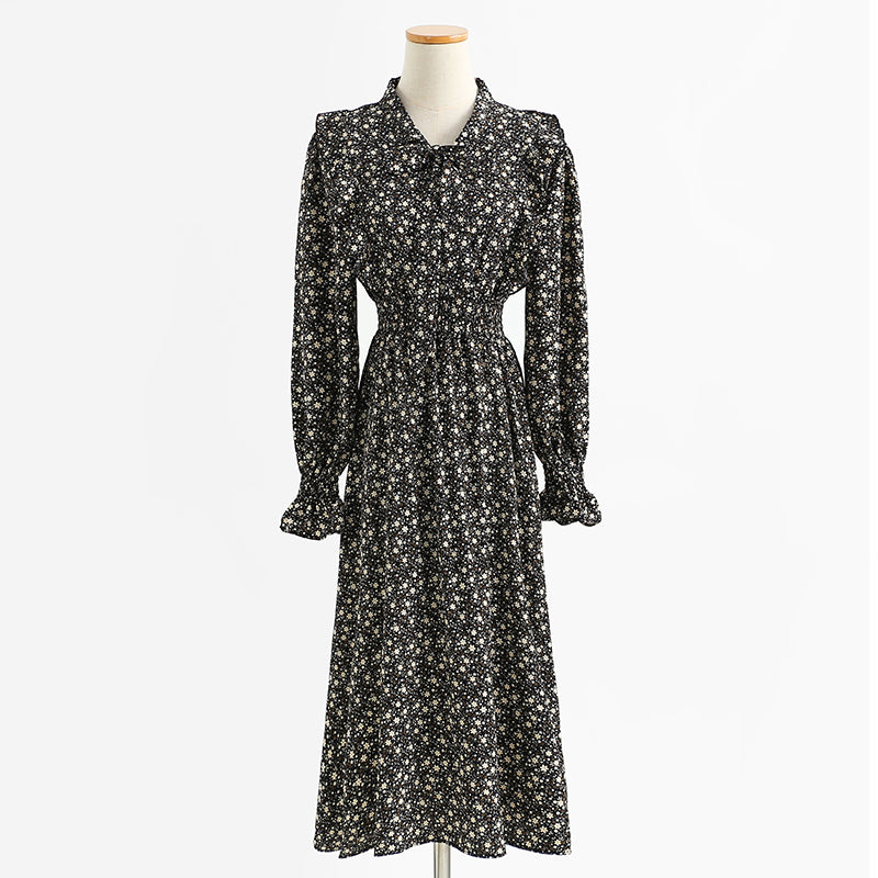 New dress gentle wind floral skirt  2183