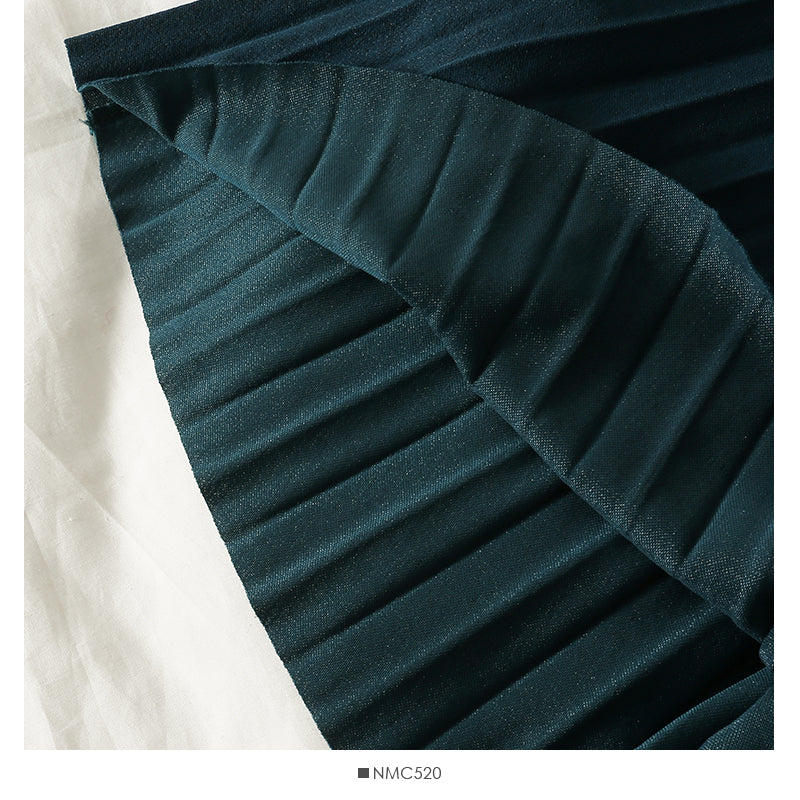 Retro High Waist slim versatile skirt  2557