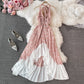 Gentle wind, first love, ruffle edge, waist closed, large skirt  3056