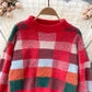 Pullover im Hongkong-Stil Retro-japanischer fauler Pullover 1622