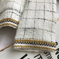 Small fragrant clothes, suit coat, versatile tweed, thin  1643