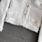 Temperament celebrity small fragrance tweed short coat female  1637