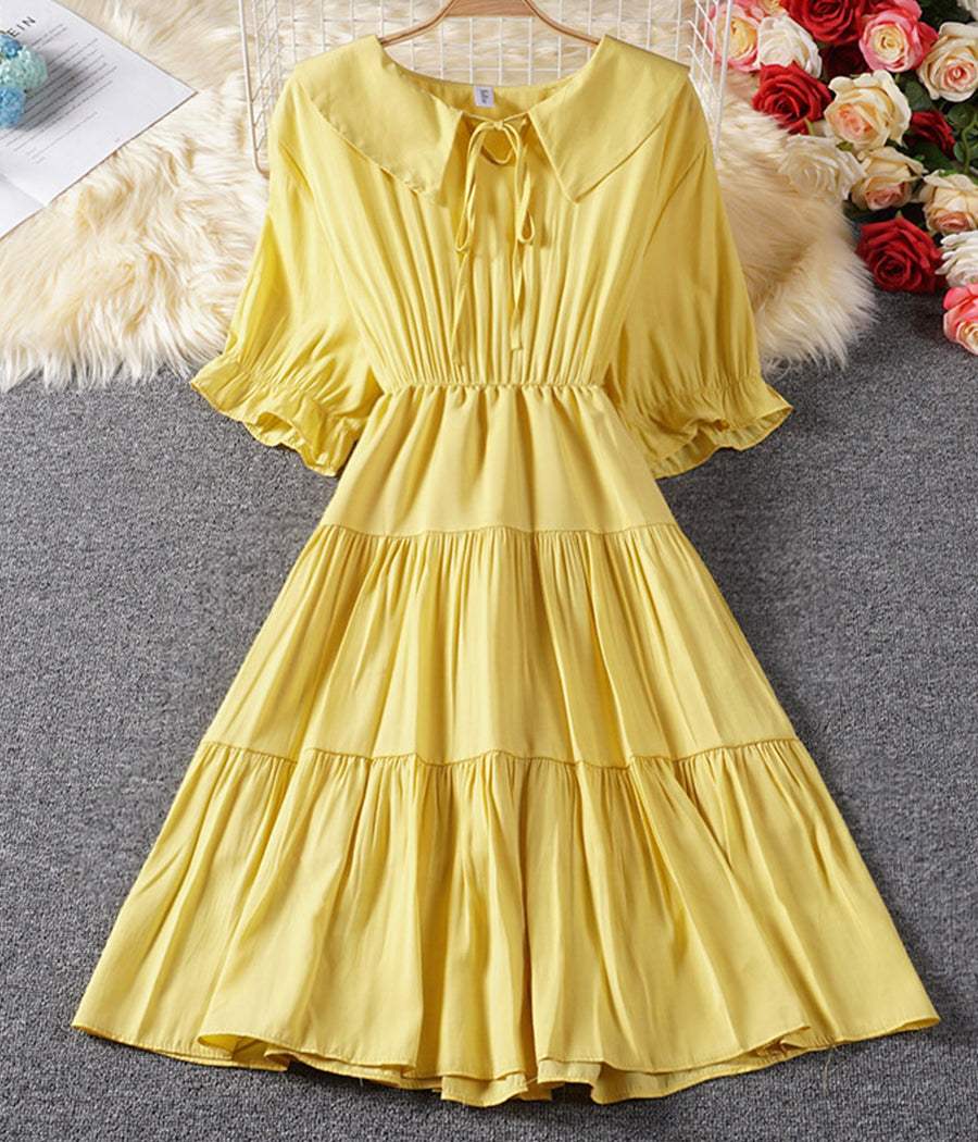 Lovely A line dress summer dress  1247