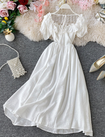 Cute A line summer dress women's dress  1223