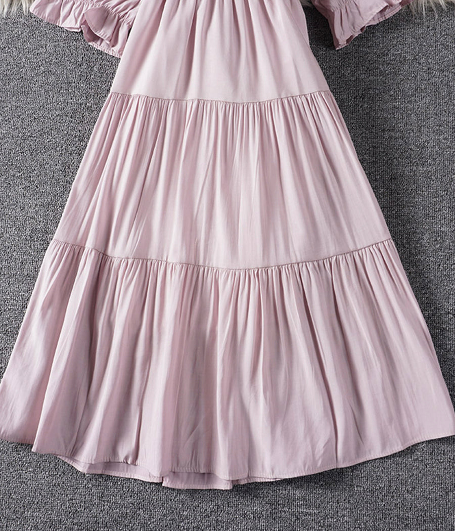Lovely A line dress summer dress  1247