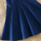 Cute v neck denim stitching dress summer dress  1251