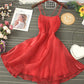 Cute tulle backless short dress mini dress  1201