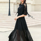 Cute chiffon A line girl dress summer dress  1187