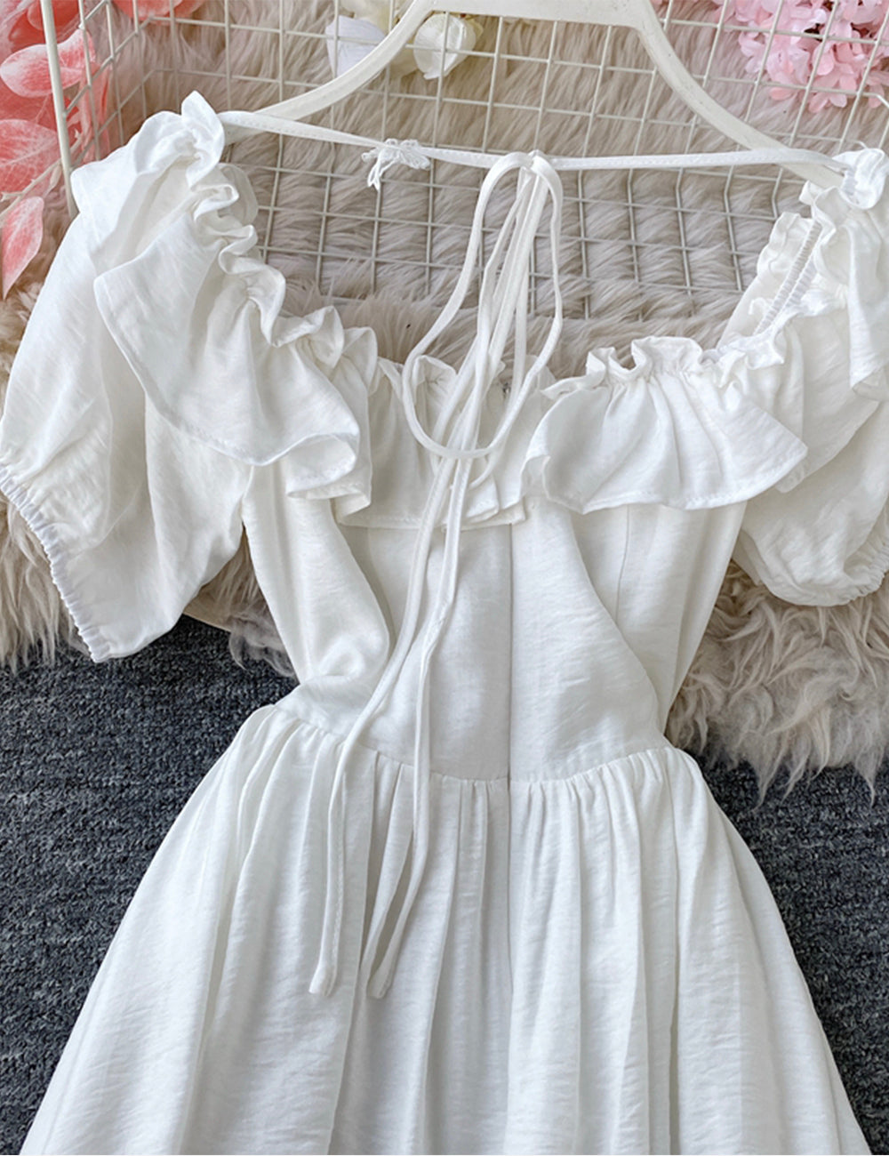 Cute A line summer dress women's dress  1223