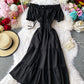 Fashion girl dress A line summer dress  1239
