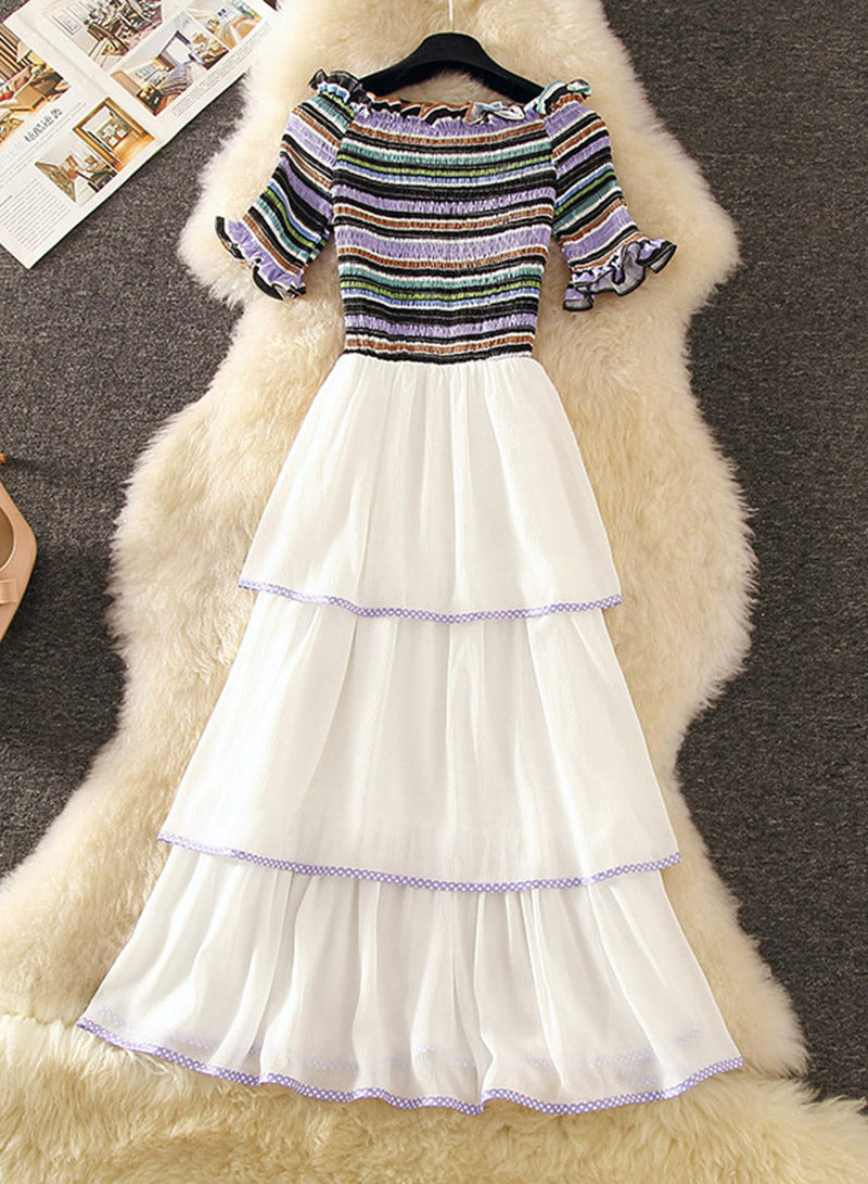 Süßes Chiffonkleid Sommerkleid 1109 