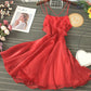 Cute tulle backless short dress mini dress  1201