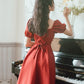 Retro A line girl dress summer dress  1186