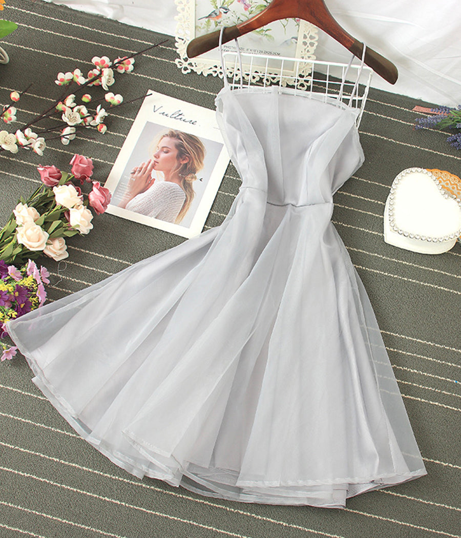 Cute tulle short dress mini dress  1197