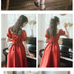 Retro A line girl dress summer dress  1186