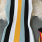 Stylish striped sleeveless knit dress  1192