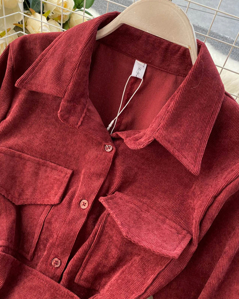 Einzigartig gestaltetes unregelmäßiges Kleid Damen Herbstkleid 1012