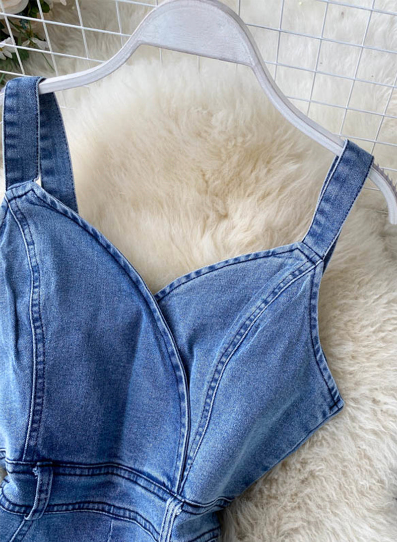 Robe en jean 1027