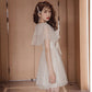 Cute v neck tulle short dress fashion dress  1080