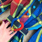 Amazing plaid long sleeve shirt dress fashion dress  1014