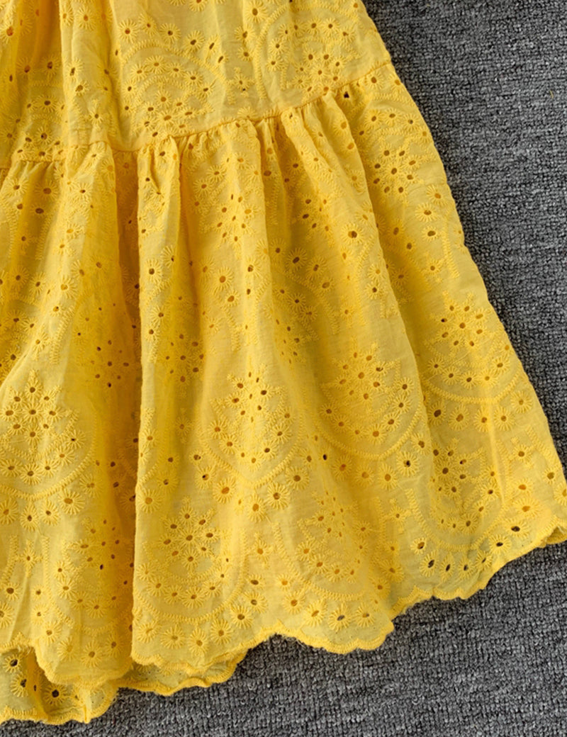 Lovely cutout short sleeve dress  1043