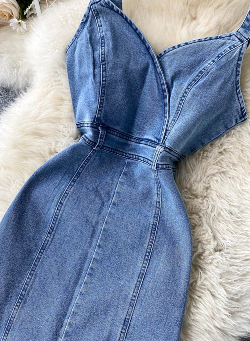 Robe en jean 1027