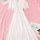 Women's dress A line v neck lace dress  1136
