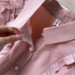 Sweet pink A line long sleeve dress  1046