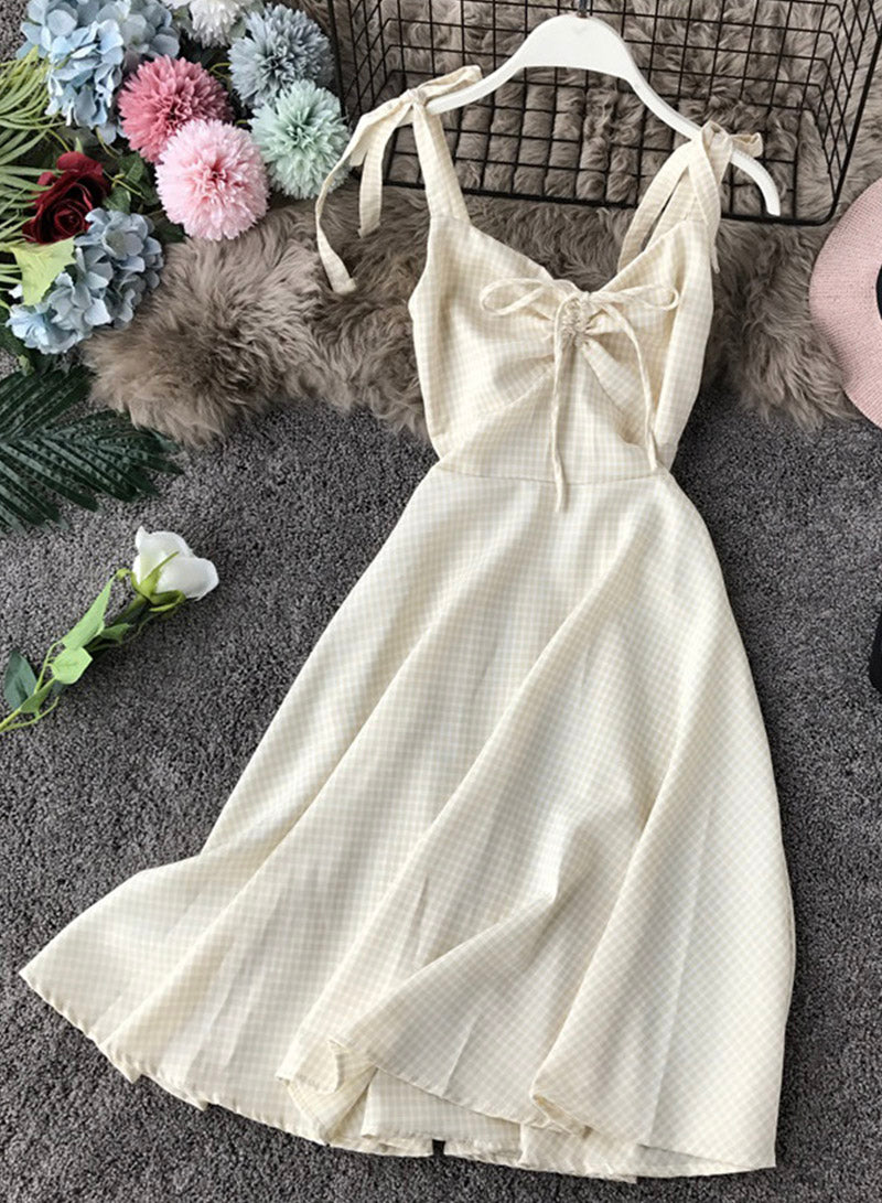 Minikleid süßes trägerloses Kleid Sommerkleid 1128
