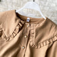 Cute lapel long sleeve dress fashion girl dress  1056