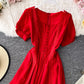 Cute chiffon short dress fashion girl dress  1118
