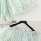 Cute A line daisy flower dress girl summer dress  1134