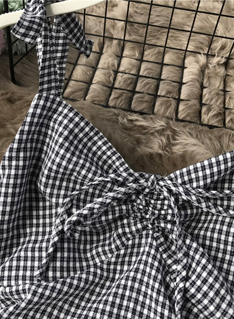Minikleid süßes trägerloses Kleid Sommerkleid 1128