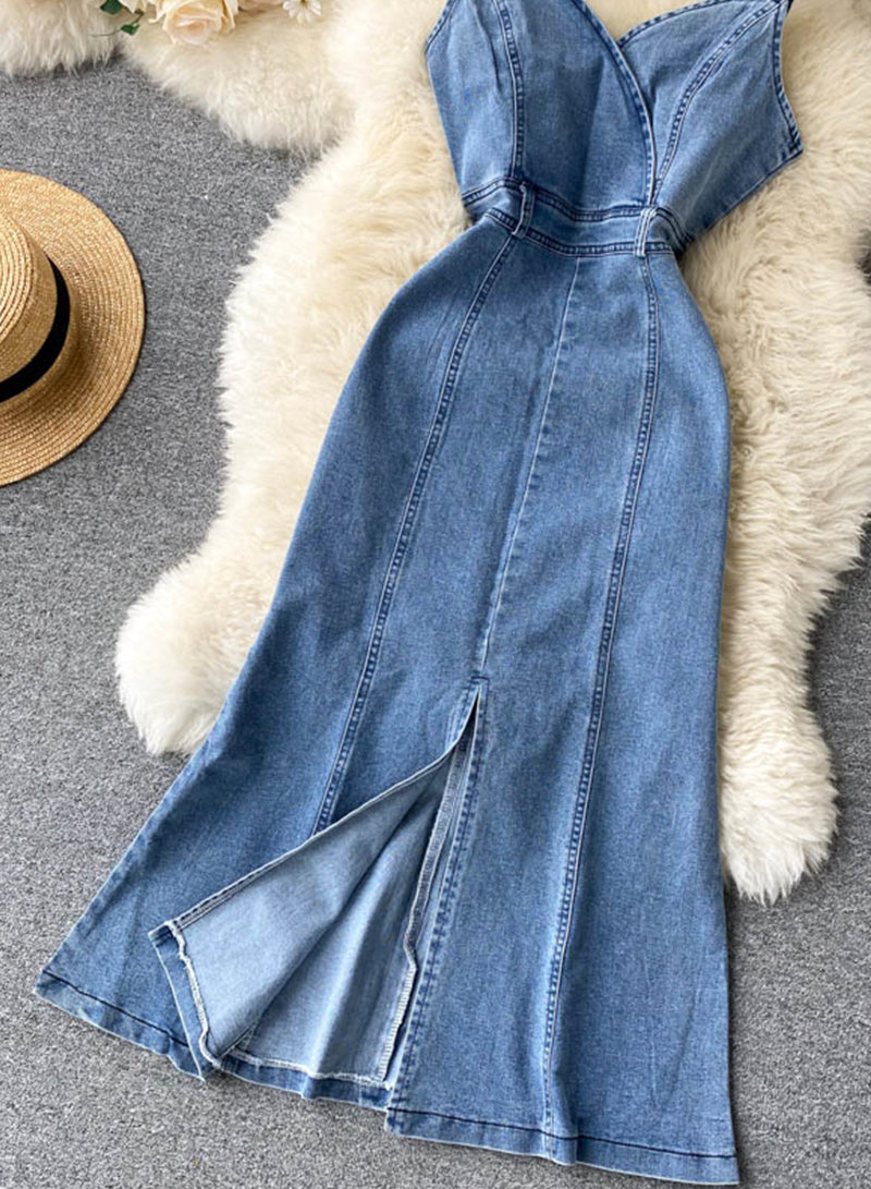 Robe en jean 1027