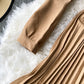 Cute lapel long sleeve dress fashion girl dress  1056