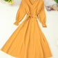 A line v neck chiffon short dress fashion dress  1006
