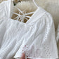 Simple A line short dress fashion girl dress  1036
