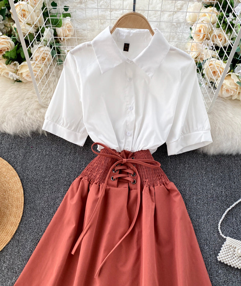 Schönes Spleißkleid in A-Linie 929