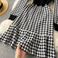 Fashionable stitching long sleeve dress  973