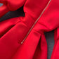 Süßes Kleid mit Puffärmeln 938