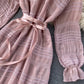 Einzigartiges langärmliges Kleid aus Tüll Modekleid 969