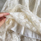 Champagne lace long sleeve dress  965