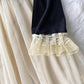 Retro A line velvet dress long sleeve dress  959
