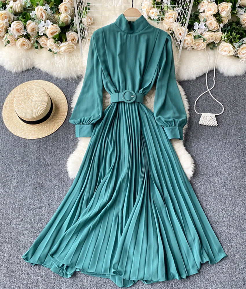 Elegant A line chiffon dress fashion dress  907