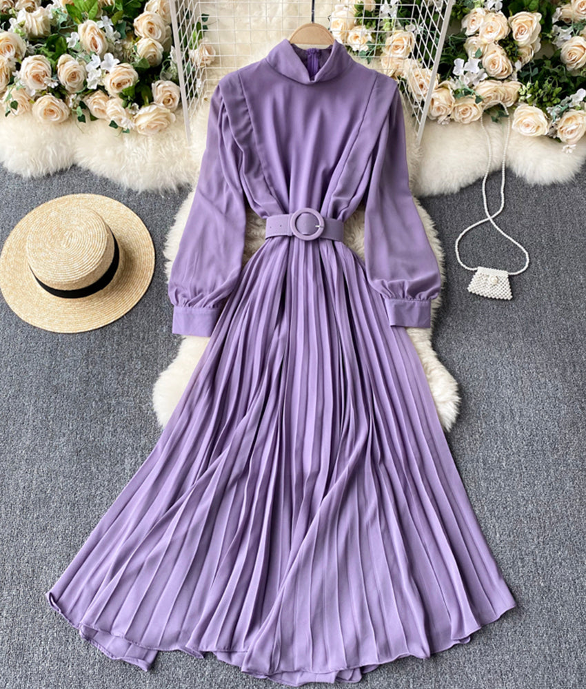 Elegant A line chiffon dress fashion dress  907