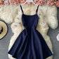 Lovely A line short dress fashion girl dress  895