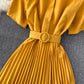 Simple A line dress fashion dress  881