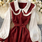 Cute A line short dress fashion dress  873