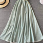 Glänzendes kurzes Kleid mit V-Ausschnitt Modekleid 861